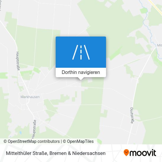 Mittelthüler Straße Karte