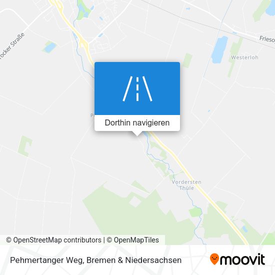 Pehmertanger Weg Karte