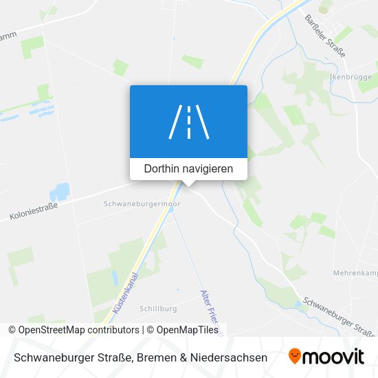 Schwaneburger Straße Karte