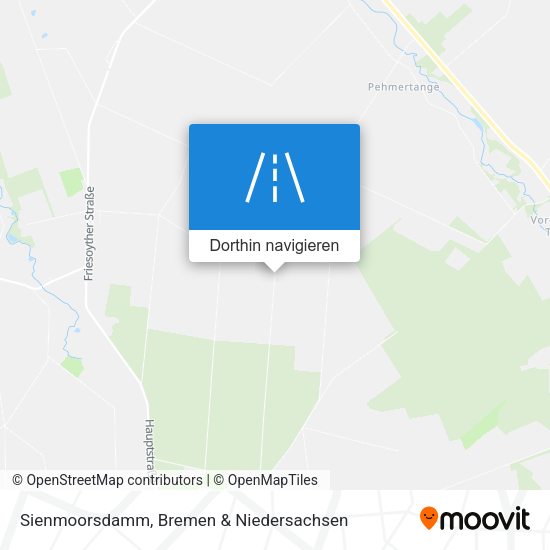 Sienmoorsdamm Karte