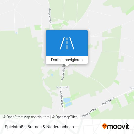 Spielstraße Karte