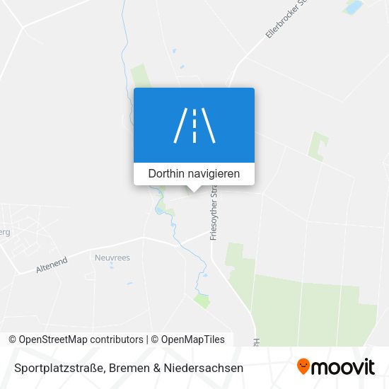 Sportplatzstraße Karte