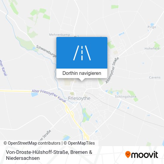 Von-Droste-Hülshoff-Straße Karte