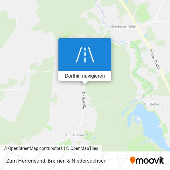Zum Herrensand Karte