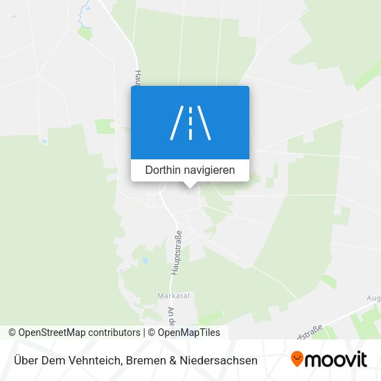 Über Dem Vehnteich Karte