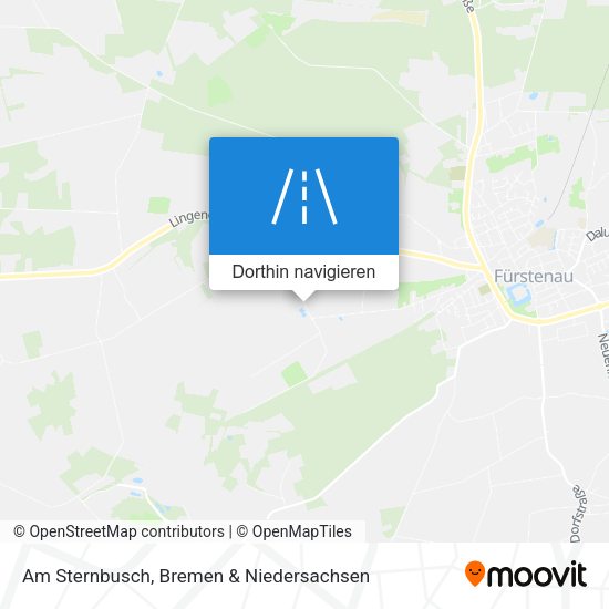 Am Sternbusch Karte