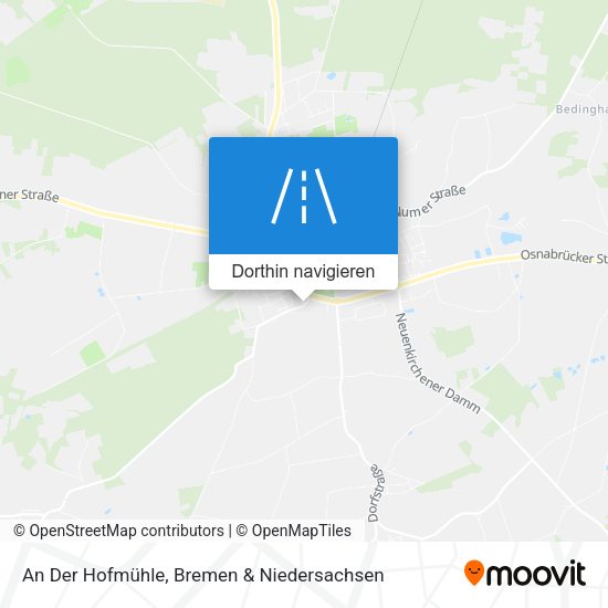 An Der Hofmühle Karte