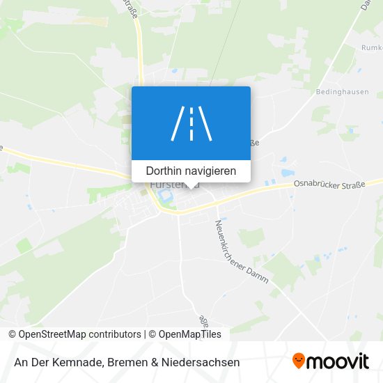 An Der Kemnade Karte