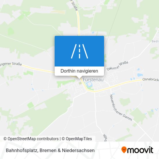 Bahnhofsplatz Karte