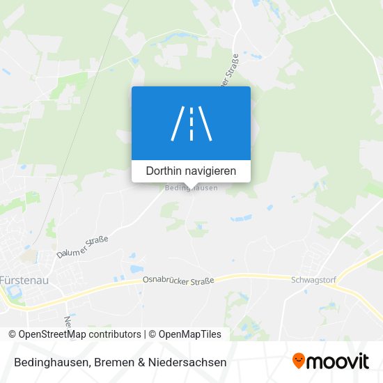 Bedinghausen Karte