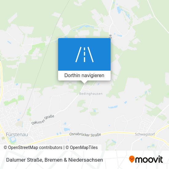 Dalumer Straße Karte
