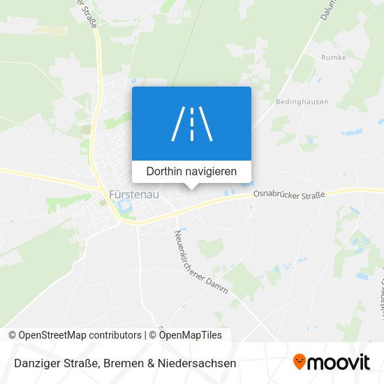 Danziger Straße Karte