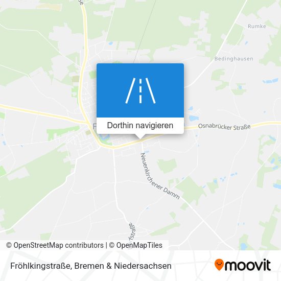 Fröhlkingstraße Karte