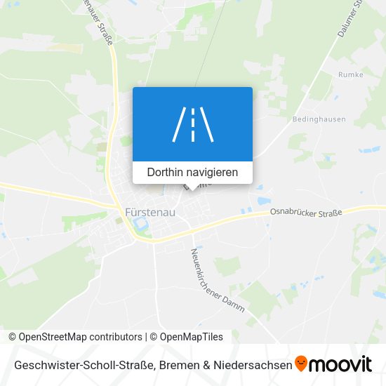 Geschwister-Scholl-Straße Karte