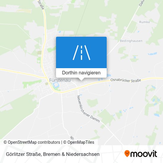 Görlitzer Straße Karte