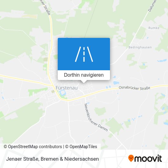 Jenaer Straße Karte