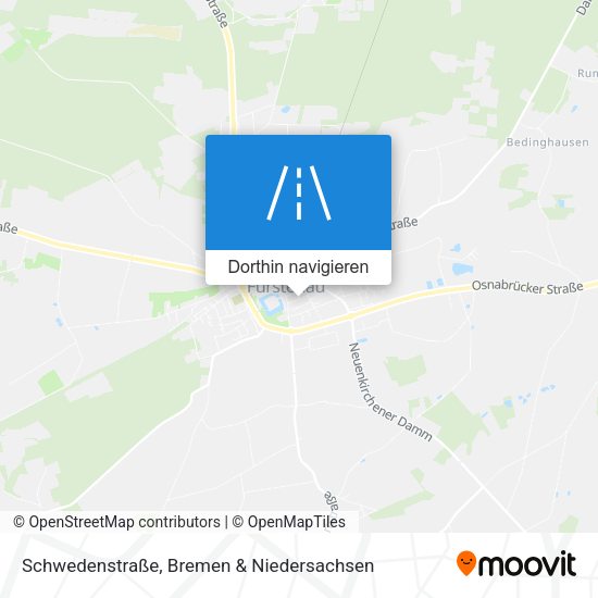 Schwedenstraße Karte