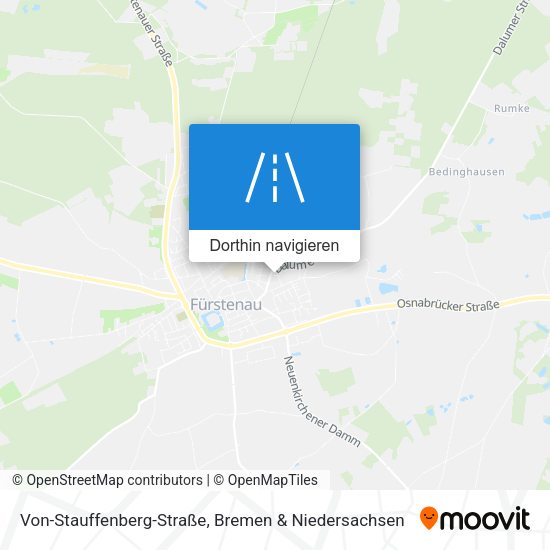 Von-Stauffenberg-Straße Karte
