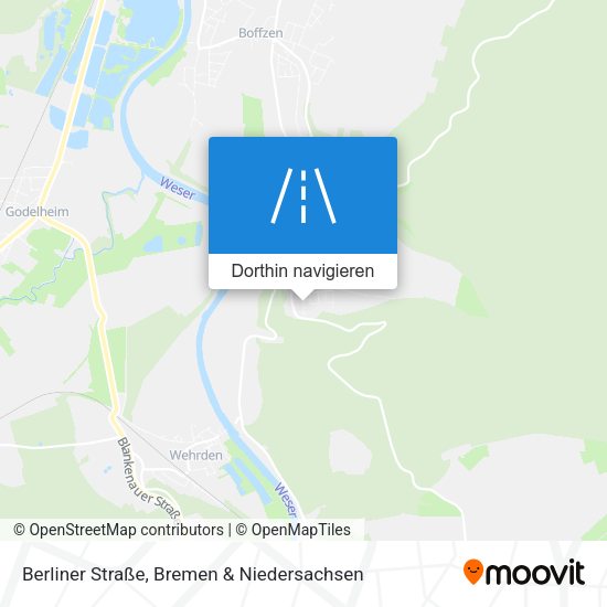 Berliner Straße Karte