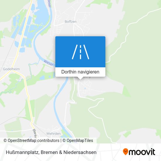 Hußmannplatz Karte