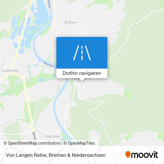 Von Langen Reihe Karte