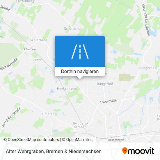 Alter Wehrgraben Karte