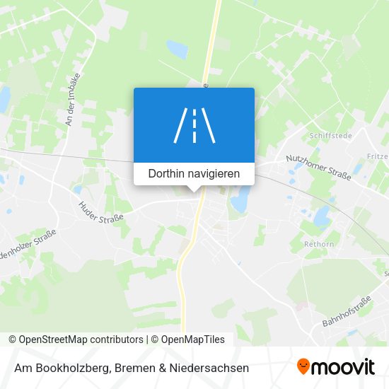 Am Bookholzberg Karte