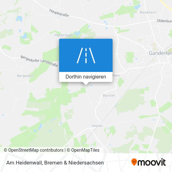 Am Heidenwall Karte