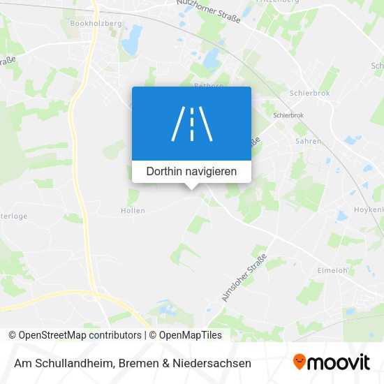 Am Schullandheim Karte
