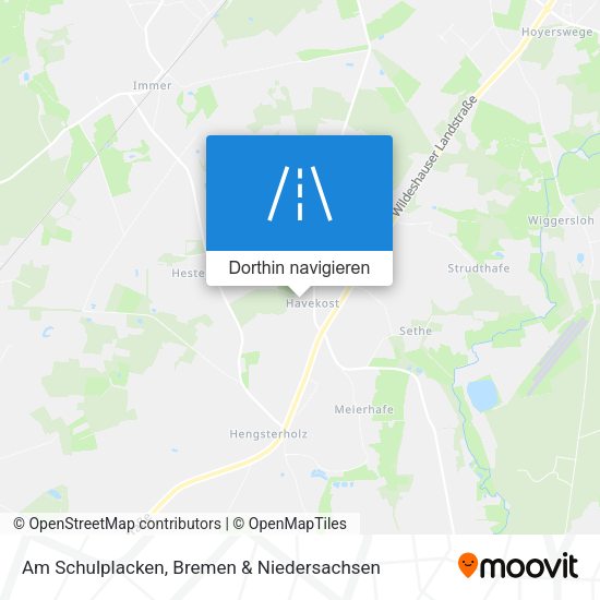 Am Schulplacken Karte