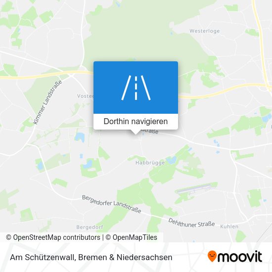Am Schützenwall Karte