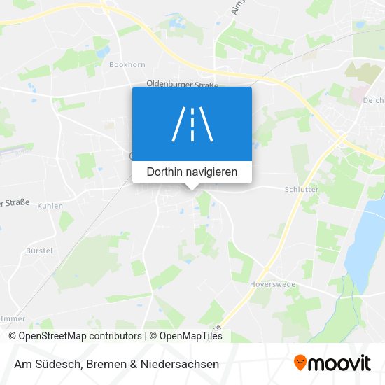 Am Südesch Karte