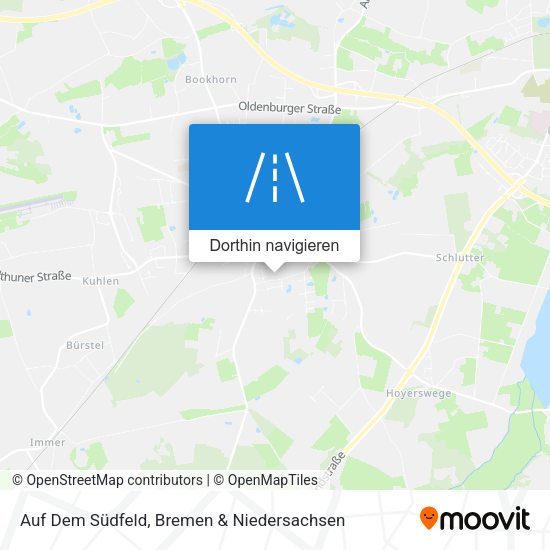 Auf Dem Südfeld Karte