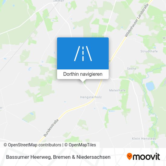 Bassumer Heerweg Karte