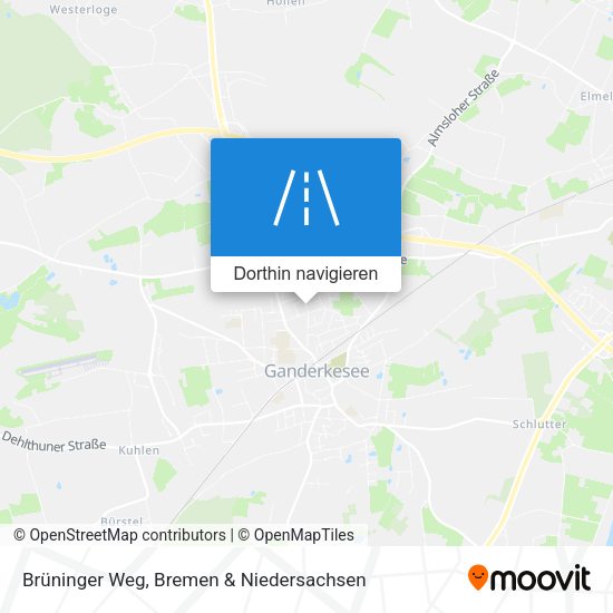 Brüninger Weg Karte