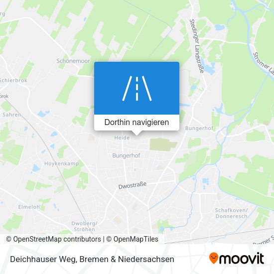 Deichhauser Weg Karte