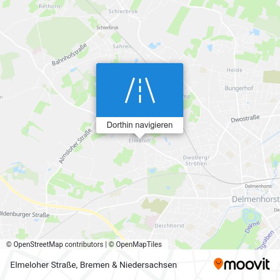 Elmeloher Straße Karte