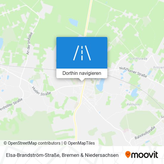 Elsa-Brandström-Straße Karte