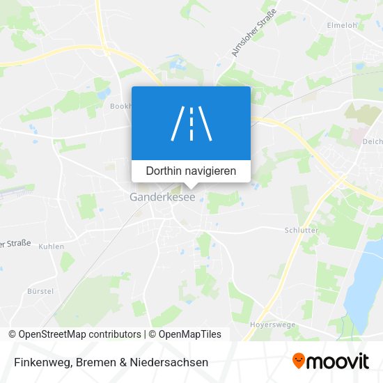 Finkenweg Karte