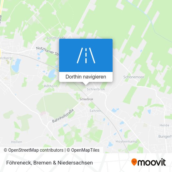 Föhreneck Karte