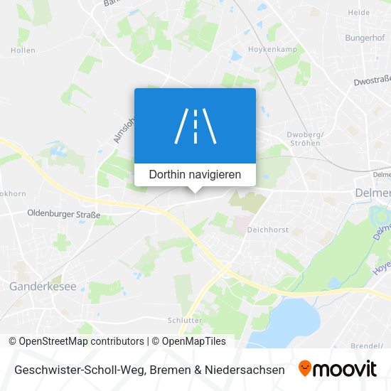 Geschwister-Scholl-Weg Karte