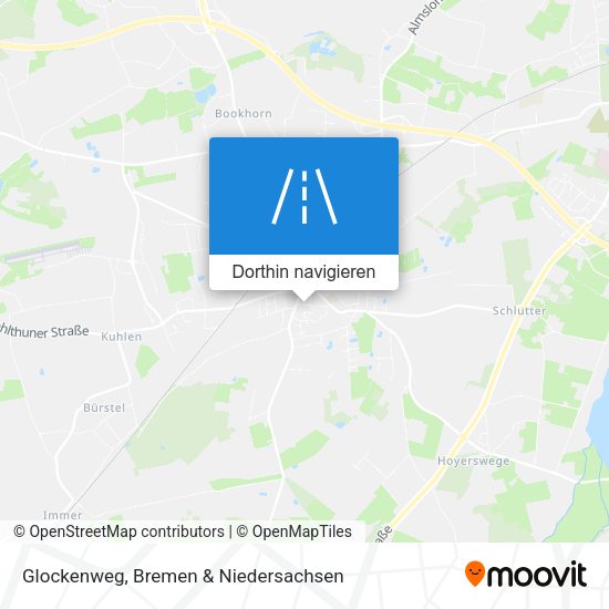 Glockenweg Karte