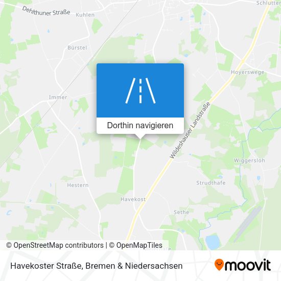 Havekoster Straße Karte