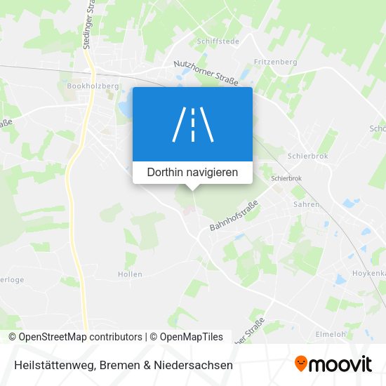 Heilstättenweg Karte