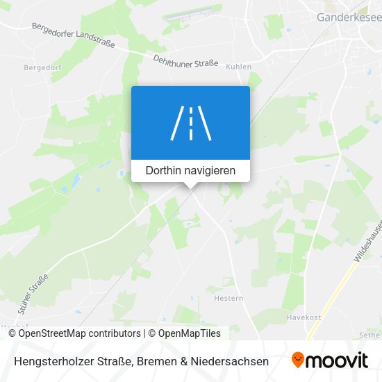 Hengsterholzer Straße Karte