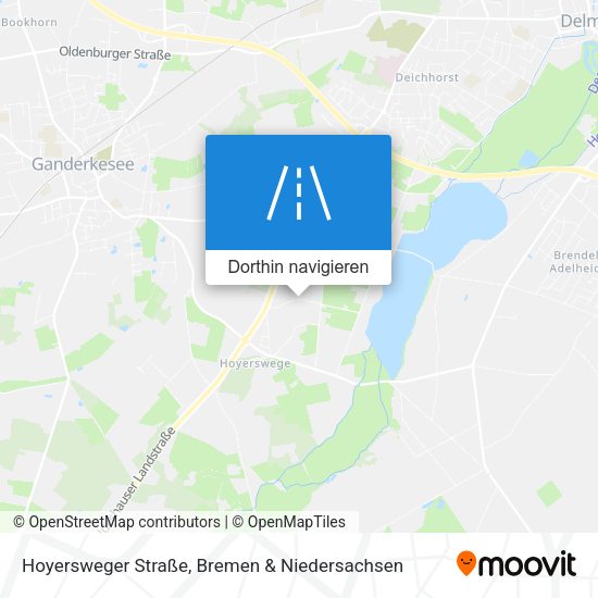 Hoyersweger Straße Karte