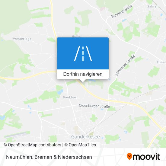 Neumühlen Karte