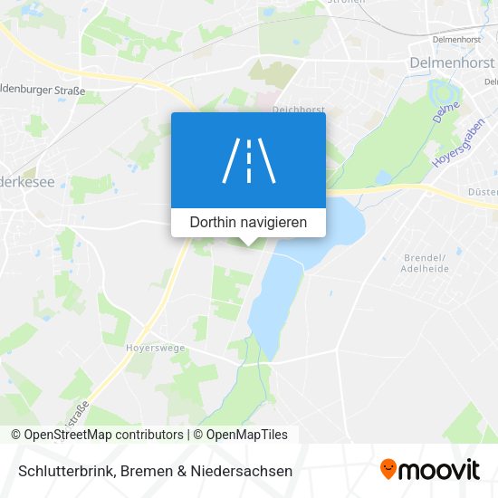 Schlutterbrink Karte