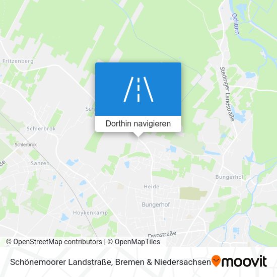 Schönemoorer Landstraße Karte