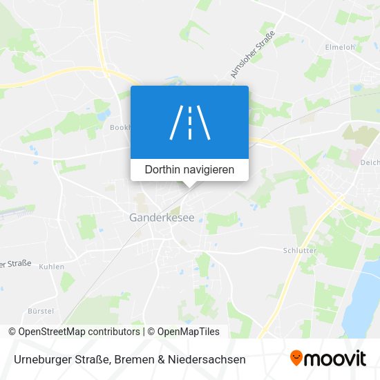 Urneburger Straße Karte